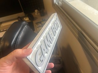 GAME BOY - Logo 3D multicolor