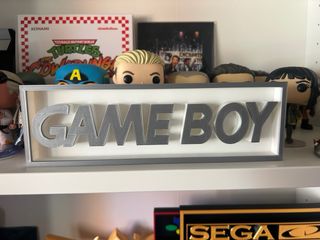 GAME BOY - Logo 3D multicolor