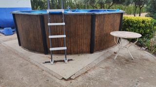 Piscina fija desmontable