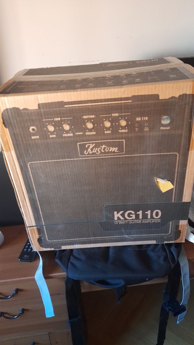 Guitarra electrica washburn rx10 mb y ampli