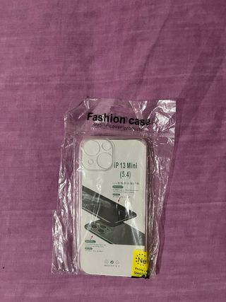 Protector y funda iphone 13 mini oferta