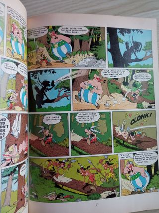 Comic Astérix en inglés