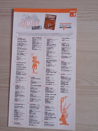 Comic Astérix en inglés