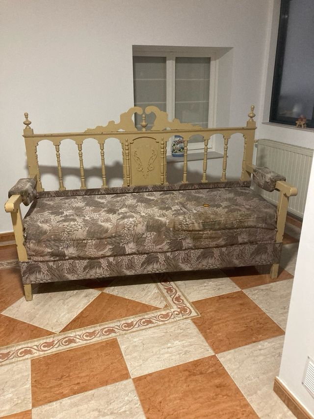 Sofa/Banco de madera antiguo