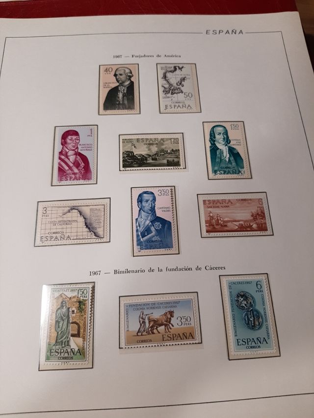 Colección incompleta sellos España II