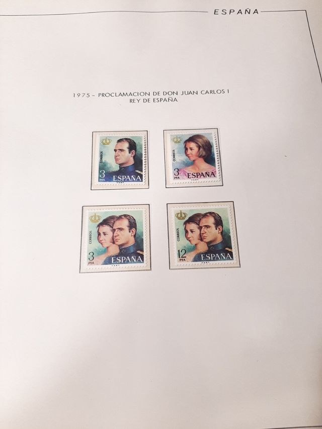 Colección incompleta sellos España II