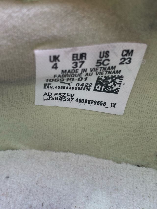 Botas futbol tacos Puma