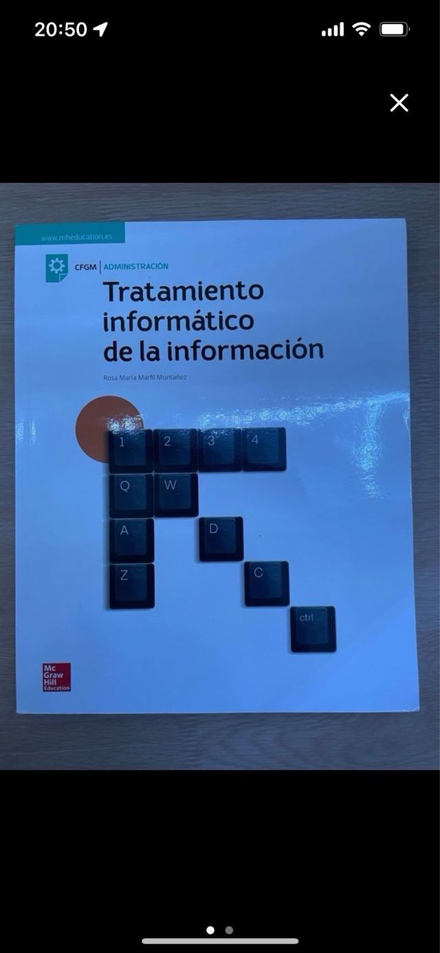 Libro Tratamiento informatico de la información