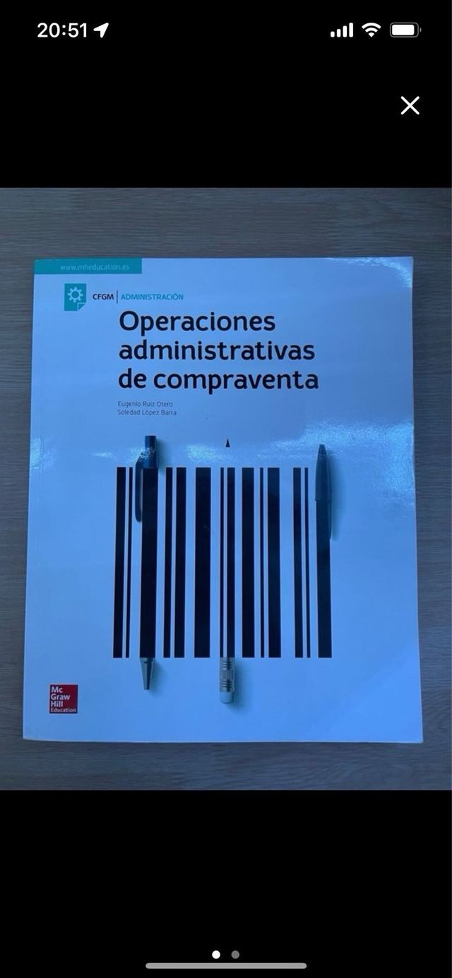 Libro Operaciones administrativas de compraventa