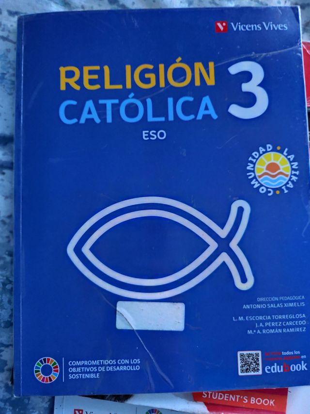 Libro Religión 3 Eso