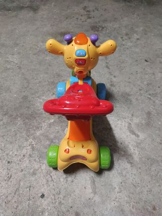 Jirafa scooter Vtech 4 en 1.