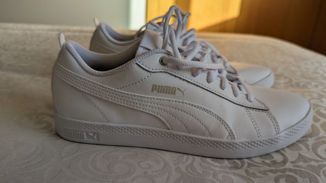 Zapatillas puma blancas talla 38.5