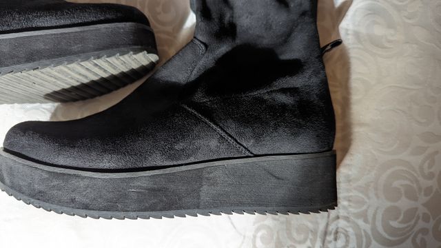 Botas mosqueteras negro Talla 38