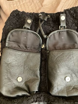 Mochila y cartera monedero