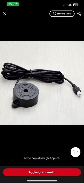 Kit Sensori di parcheggio universali (rossi)