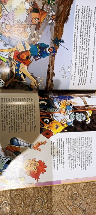 Libro infantil -Don Quijote de la Mancha