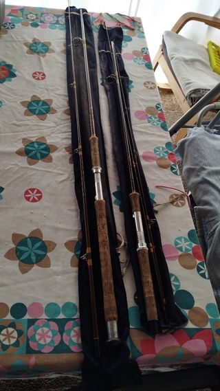 Cañas de Pesca a Mosca Hardys vintage