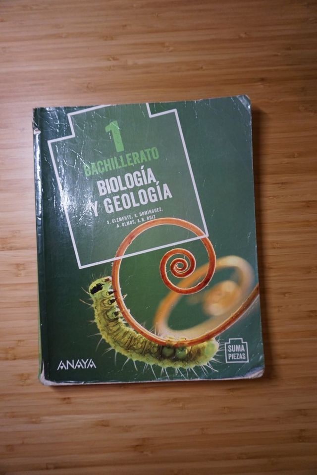 LIBRO BIOLOGÍA 1° BACHILLERATO ANAYA