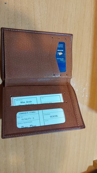 Cartera hombre