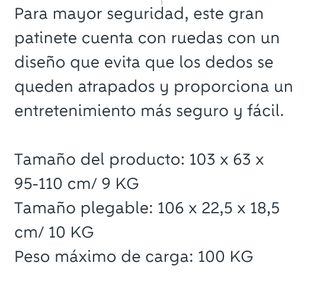 Patinete Fliker 3 ruedas