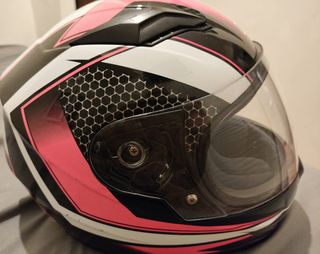 Casco Integral Infantil unik rosa tallaM