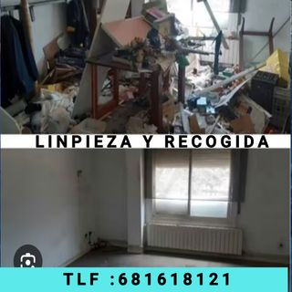LIMPIEZA Y RETIRADA DE CUALQUIER TIPO DE MATERIAL 