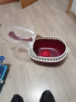 Transportin hamster o conejo