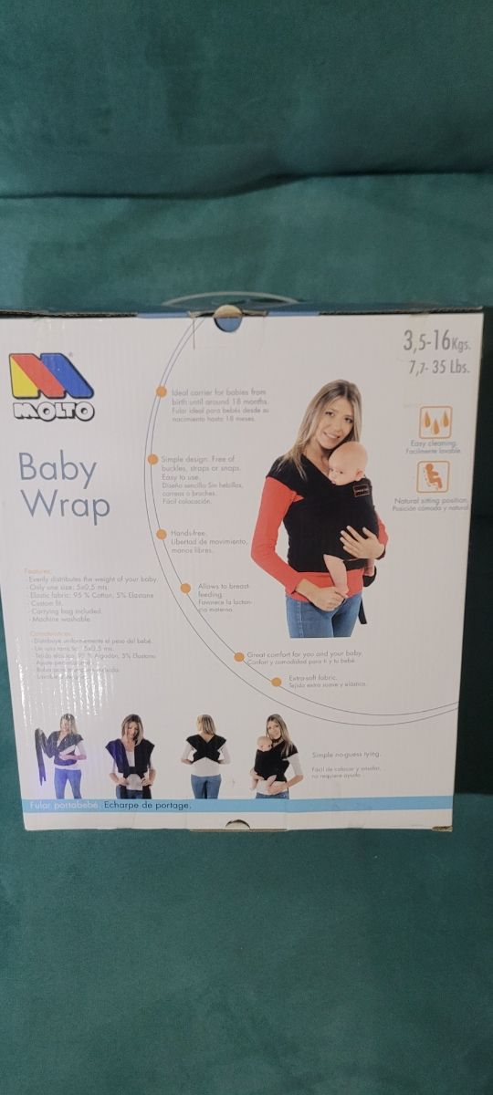 BABY WRAP. Fular Portabebes