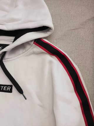 Sudadera blanca de Hollister