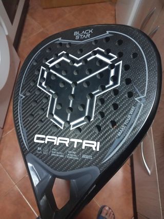 Pala padel cartri black