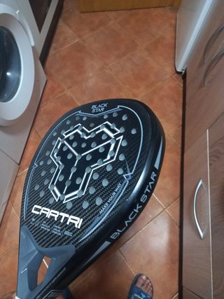 Pala padel cartri black
