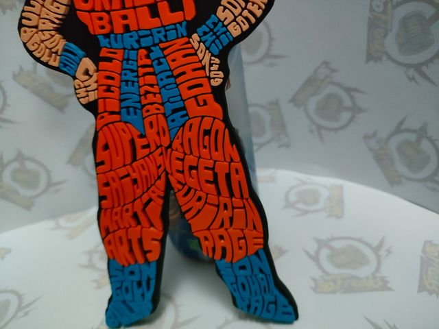 Goku - Dragon Ball - Calligrama 3D