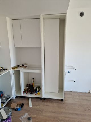 Instalación de tarima,puertas,armarios 