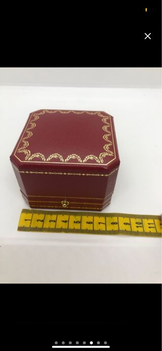 Caja para anillo cartier 