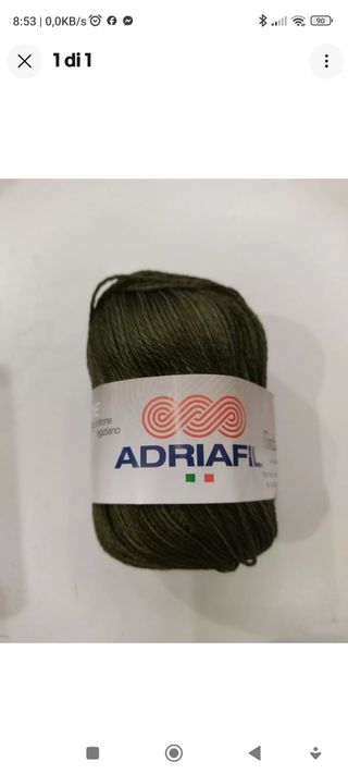 Stock 100% cotone verde sfumato