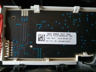 Pannello controllo lavastoviglie Bosh