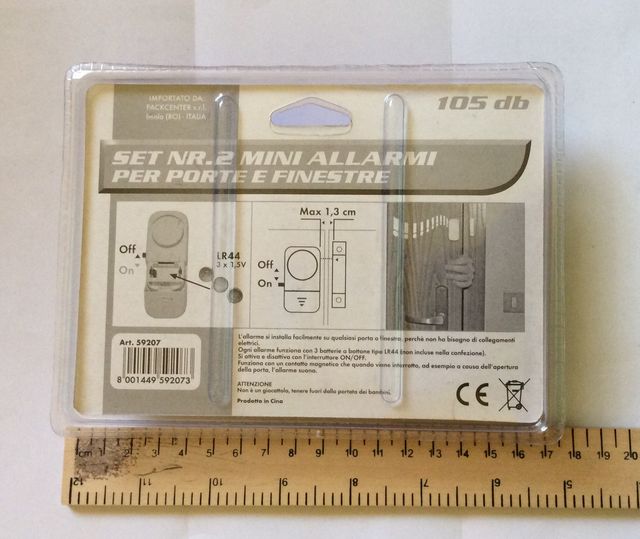 allarme per porte