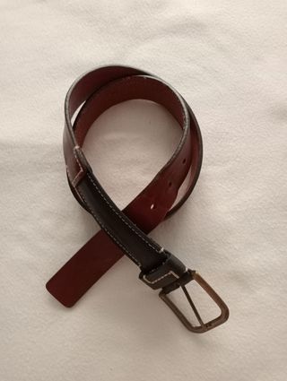 Cinturón piel de hombre