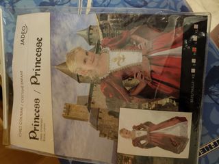 Disfraz  princesa medieval niña