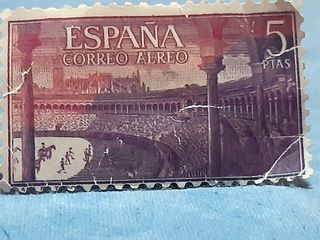 Sello España 5pesetas . 