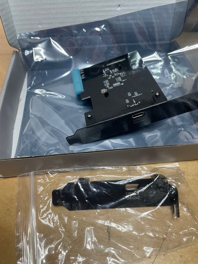 Tarjeta PCIE a USB 3.2 gen 2