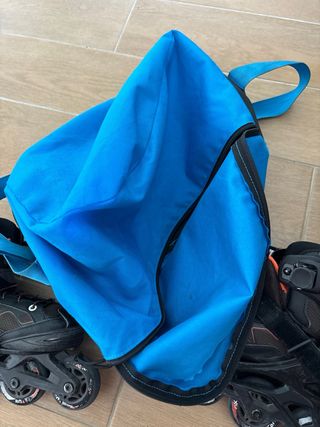 Patines Oxelo, protecciones + bolsa
