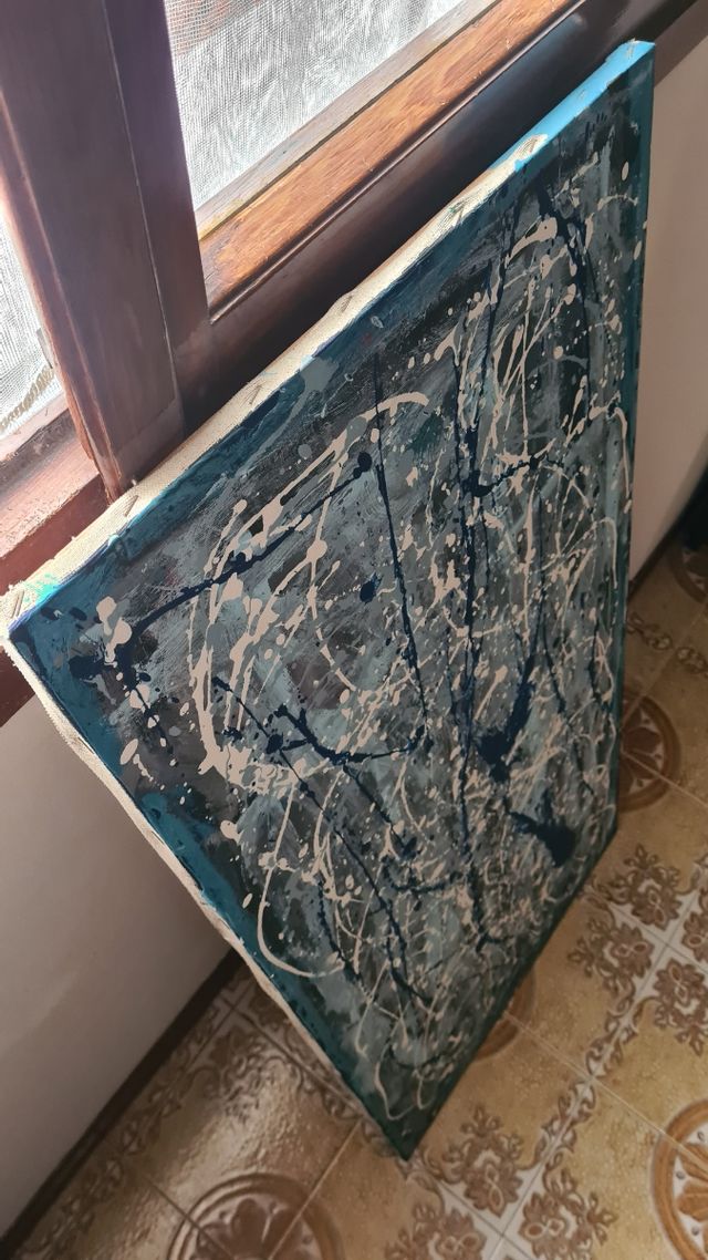 Quadro stile "Dripping"