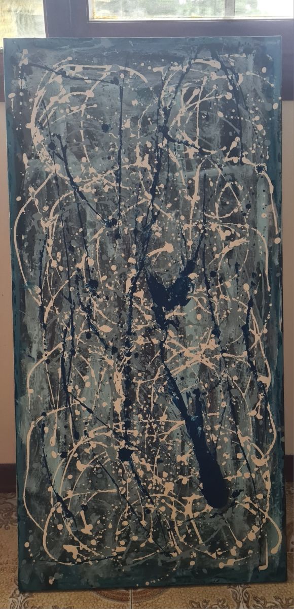 Quadro stile "Dripping"