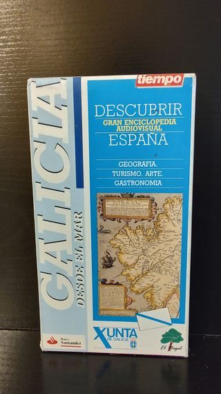 GUIAS VHS DESCUBRIR ESPAÑA REVISTA TIEMPO