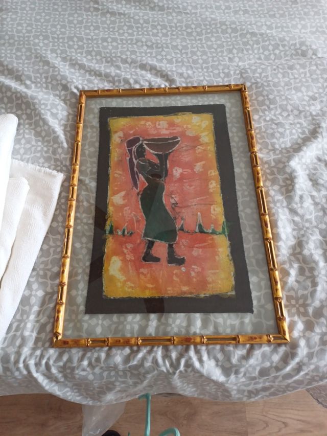 Cuadro lamina cristal