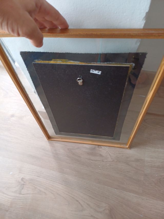 Cuadro lamina cristal