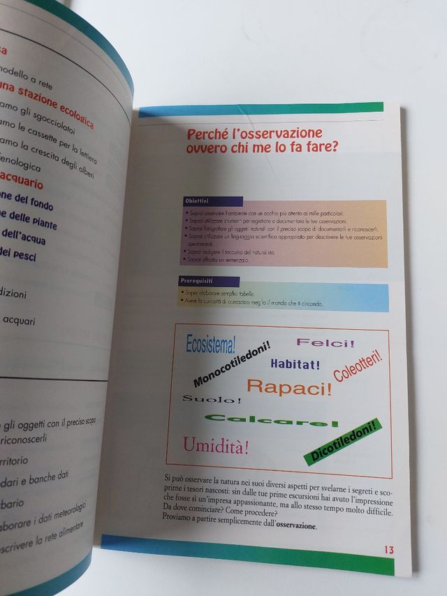 Laboratorio scienze elementari medie