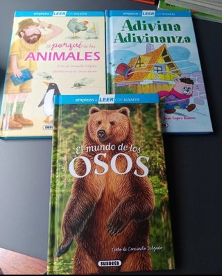 Libros lectura niños (pack3)