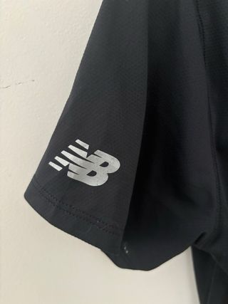 Tshirt New Balance Running Nera con scritta S